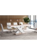Stół Xenon 140 Dąb Artisan / Czarny Super Decor